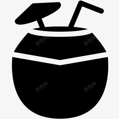 椰子飲料飲料食品圖標 免費下載 頁面網(wǎng)頁 平面電商 創(chuàng)意素材 椰子圖標